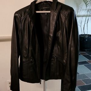 Leather jacket